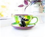 Disney Villains Maleficent Ceramic Teacup and Saucer Set