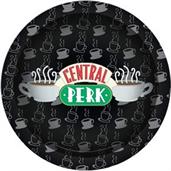 Friends Central Perk Logo 60-Piece Paper Party Pack | Cups | Plates | Napkins