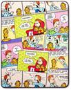 Garfield and Jon Comic Strip Panels Sherpa Throw Blanket | 50 x 60 Inches