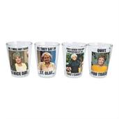 The Golden Girls Memes 1.5-Ounce Mini Shot Glasses | Set of 4