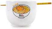 Sanrio Gudetama x Top Ramen "Dream Come True" Ramen Bowl and Chopstick Set