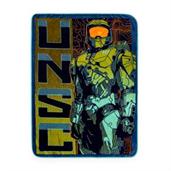 Halo UNSC Master Chief Micro Plush Fleece Throw Blanket | 50 x 60 Inches