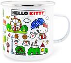 Sanrio Hello Kitty Destination Town Enamel Camper Mug | Holds 21 Ounces