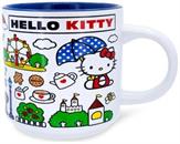 Sanrio Hello Kitty Red Map Ceramic Mug | Holds 13 Ounces