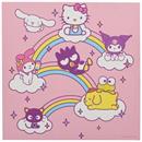 Sanrio Hello Kitty and Friends Rainbows Canvas Wall Art | 12 x 12 Inches