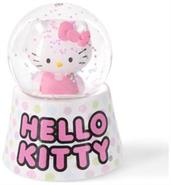 Sanrio Hello Kitty Polka Dots Mini Light-Up Snow Globe | 3 Inches Tall