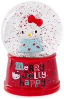 Sanrio Hello Kitty "Merry Holly Happy" Snow Globe | 6 Inches Tall