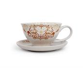 Harry Potter Grim 12-Ounce Ceramic Teacup and Saucer Set