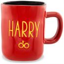 Harry Potter Wax Resist Ceramic Pottery Mug | Holds 25 Ounces