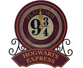 Harry Potter Hogwarts Express Platform 9 3/4 Desk Clock