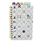 Harry Potter Chibi Hogwarts 75-Page Spiral Notebook | Bound Sketchbook Journal, School Supplies For College, Business | 8 x 5 Inches