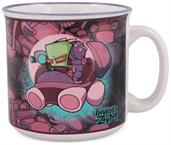 Invader Zim Voot Cruiser Ceramic Camper Mug | Holds 20 Ounces