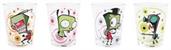 Invader Zim Characters 2-Ounce Mini Shot Glasses | Set of 4