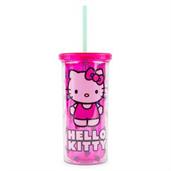 Sanrio Hello Kitty Berry Pink Carnival Cup With Lid | Holds 20 Ounces