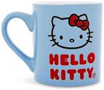 Sanrio Hello Kitty Logo Wax Resist Ceramic Mug | Holds 14 Ounces