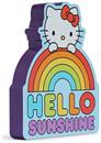 Sanrio Hello Kitty Rainbow Die-Cut Wooden Wall Art Sign