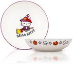 Sanrio Hello Kitty Witch 9-Inch Ceramic Coupe Dinner Bowl
