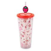 Sanrio Hello Kitty Strawberry Sweets Carnival Cup With Lid | Holds 24 Ounces