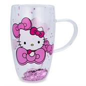 Sanrio Hello Kitty Berry Pink Carnival Cup with Lid Holds 20 Ounces