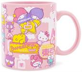 Sanrio Hello Kitty and Friends Icons Pink Ceramic Mug | 20 Ounces