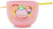 Sanrio Hello Kitty "Kawaii Tokyo" 20-Ounce Ramen Bowl and Chopstick Set