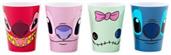 Disney Lilo & Stitch 4-Piece Plastic Mini Cup Set | Each Holds 2 Ounces