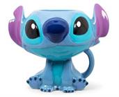 Lilo & Stitch 15 Ounce Stitch 3D Ceramic Sculpted Mug
