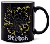 Disney Lilo & Stitch Skeleton Glow-In-The-Dark Ceramic Mug | Holds 20 Ounces