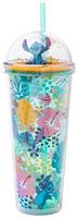 Disney Lilo & Stitch Aloha 24oz Dome Top Travel Tumbler With Straw