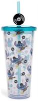 Disney Lilo & Stitch Elvis Stitch 24-Ounce Carnival Cup With Straw Topper Charm