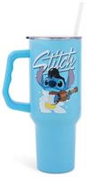 Disney Lilo & Stitch Elvis Stainless Steel Tumbler With Handle | Holds 40 Ounces