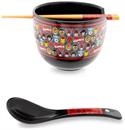Marvel Comics Superheroes 20-Ounce Ramen Bowl With Chopsticks and Spoon