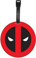 Marvel Deadpool Logo Luggage Tag and Suitcase Label
