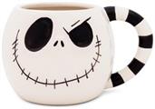 Disney The Nightmare Before Christmas Jack Sculpted Ceramic Mug | 20 Ounces