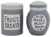 Disney The Nightmare Before Christmas Sally Jars Salt and Pepper Shaker Set | 3H x 2.25W x 2.25L Inches