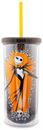Disney The Nightmare Before Christmas Jack Carnival Cup With Lid and Straw
