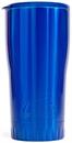Metallic Royal Blue Stainless Steel Tumbler With Open-Sip Lid | Holds 20 Ounces