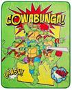 Teenage Mutant Ninja Turtles "Cowabunga" Fleece Throw Blanket | 50 x 60 Inches