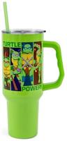 Teenage Mutant Ninja Turtles "Turtle Power" Stainless Steel Tumbler With Handle