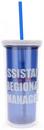 The Office Dunder Mifflin Plastic Carnival Cup With Straw | Hold 20 Ounces