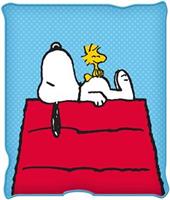 Peanuts Snoopy & Woodstock 45 x 60 Inch Fleece Throw Blanket