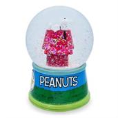 Peanuts Group Walk Outside 6-Inch Light-Up Snow Globe