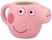 Peppa Pig Sculpted Ceramic Mug | Holds 20 Ounces