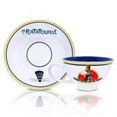 Disney Pixar Ratatouille Chez Remy Ceramic Teacup and Saucer Set