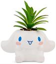 Sanrio Cinnamoroll 3-Inch Ceramic Mini Planter With Artificial Succulent
