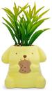 Sanrio Pompompurin 3-Inch Ceramic Mini Planter With Artificial Succulent