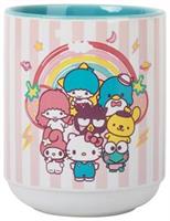 Sanrio Hello Kitty and Friends Asian Ceramic Tea Cup | Holds 12 Ounces