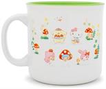 Sanrio Hello Kitty and Friends Mushroom Crew 20-Ounce Ceramic Camper Mug