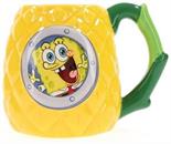 SpongeBob SquarePants Pineapple House 3D Sculpted Ceramic Mug | Holds 20 Ounces