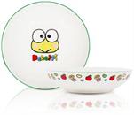 Sanrio Keroppi Snacks 9-Inch Ceramic Coupe Dinner Bowl